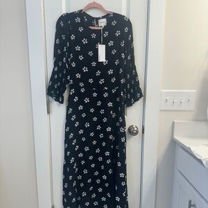 Reformation Carolena Dress - Size 8 in Meryl